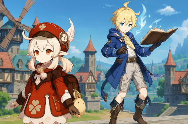 モンド特産品キャラ